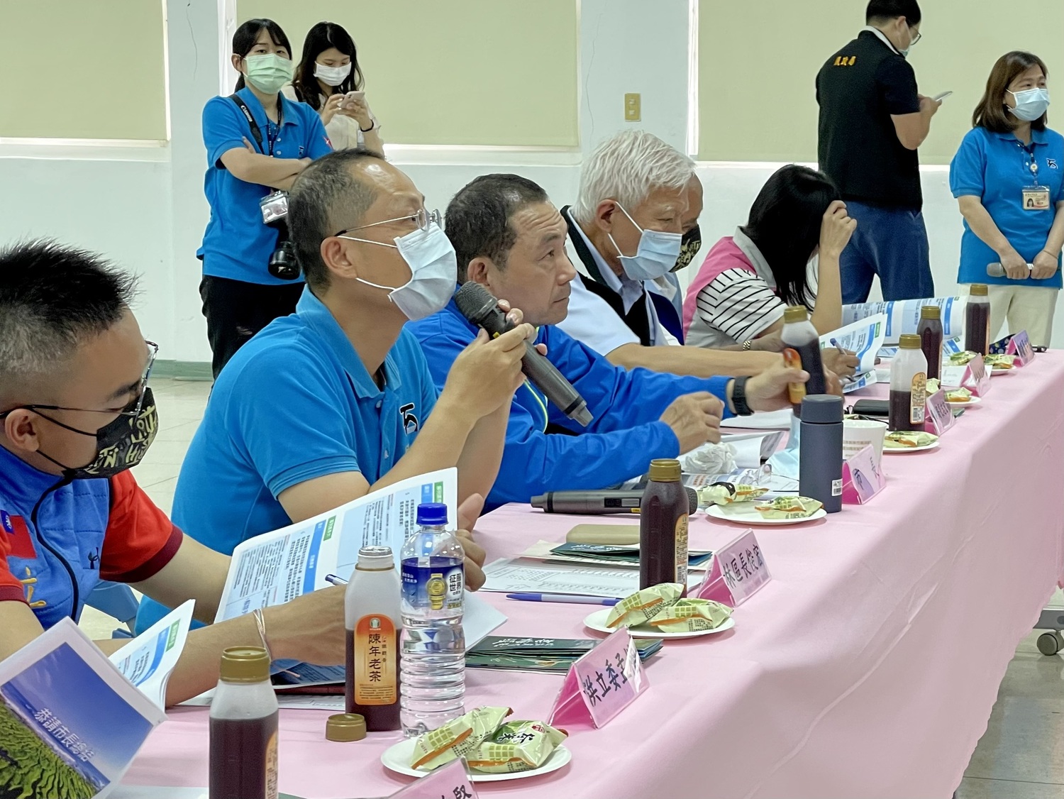 新北行動治理赴石門拚偏鄉里里有建設   八甲溪下游護岸完工
