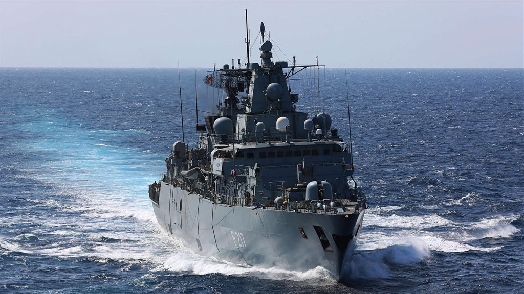 德國軍艦巡防亞洲路線將避台灣海峽 友台議員痛批如「對中國磕頭」