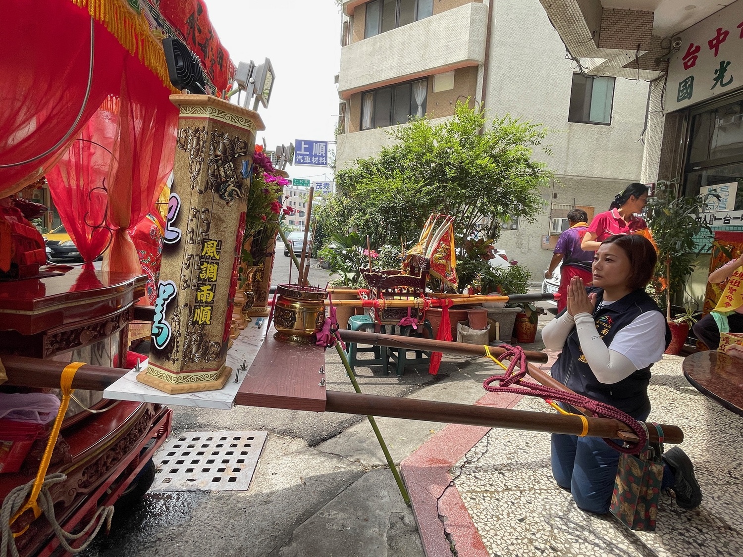 中市國光里媽祖有神尊無廟宇  三月遶境祈福成地方重要民俗