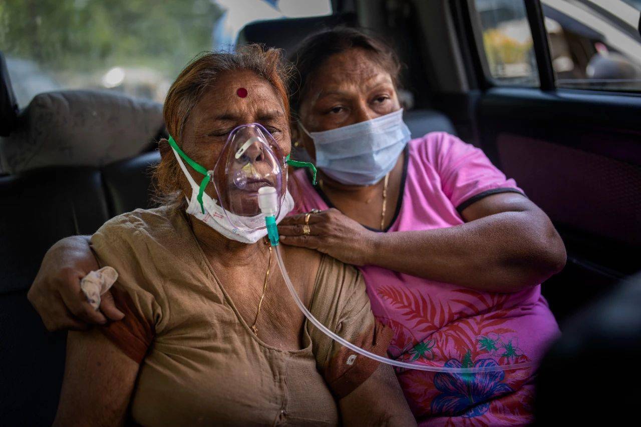 印度新冠疫情遇嚴峻又遇死亡率50%毛黴菌！近萬人感染