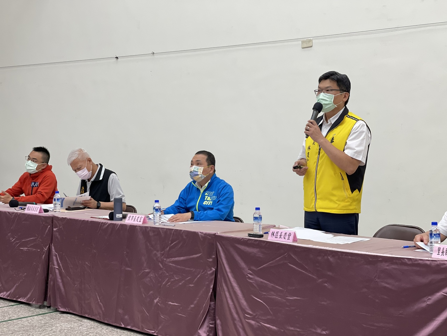 侯友宜泰山行動治理座談   推動塭仔圳重劃、讓泰山翻轉