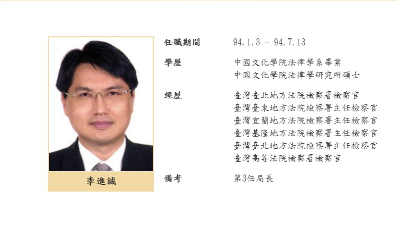 前金檢局長李進誠涉股市禿鷹案  延長限境8個月