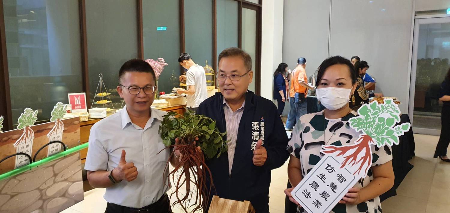 台灣蓋婭高雄種出優質無毒丹參 獲國際品質大獎肯定
