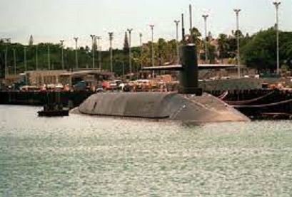 美國「喬治亞」號核潛艇。   圖 : 翻攝自維基百科