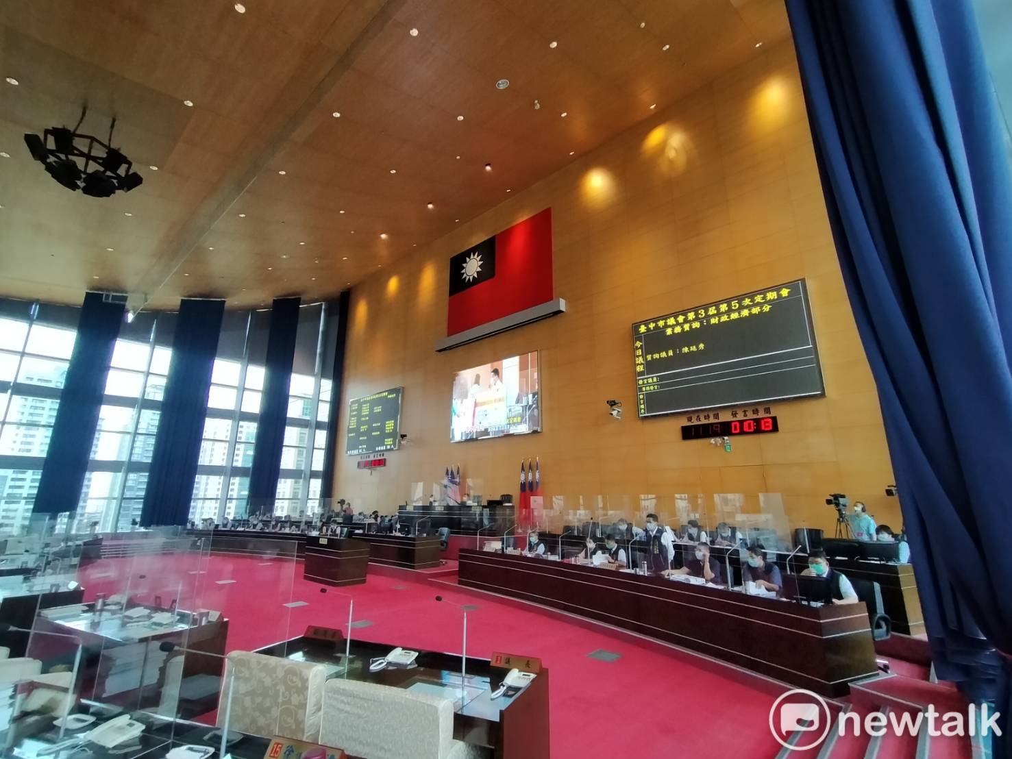 台中市議會宣布定期會順延5月31日 考慮啟用視訊