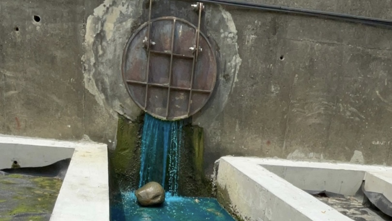 環保水利聯手 新北查獲國防部某營區施工排泥水