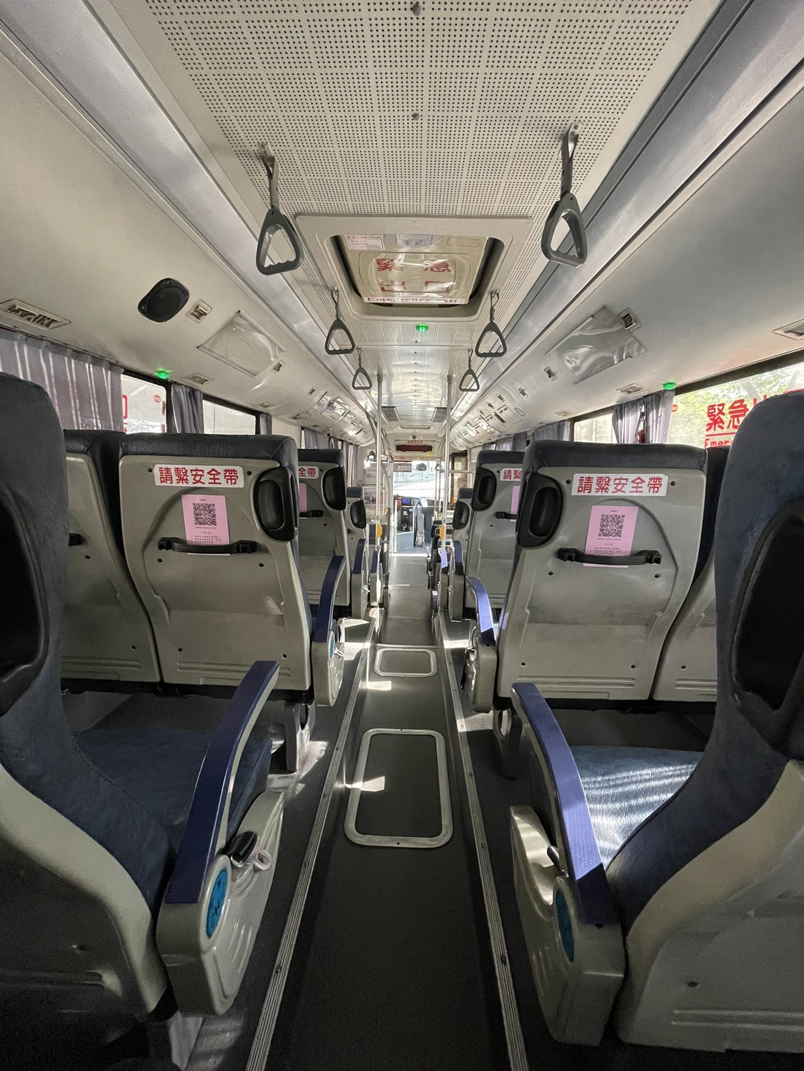 中市公車實聯制再進化 高快速道路每個座位都可掃碼
