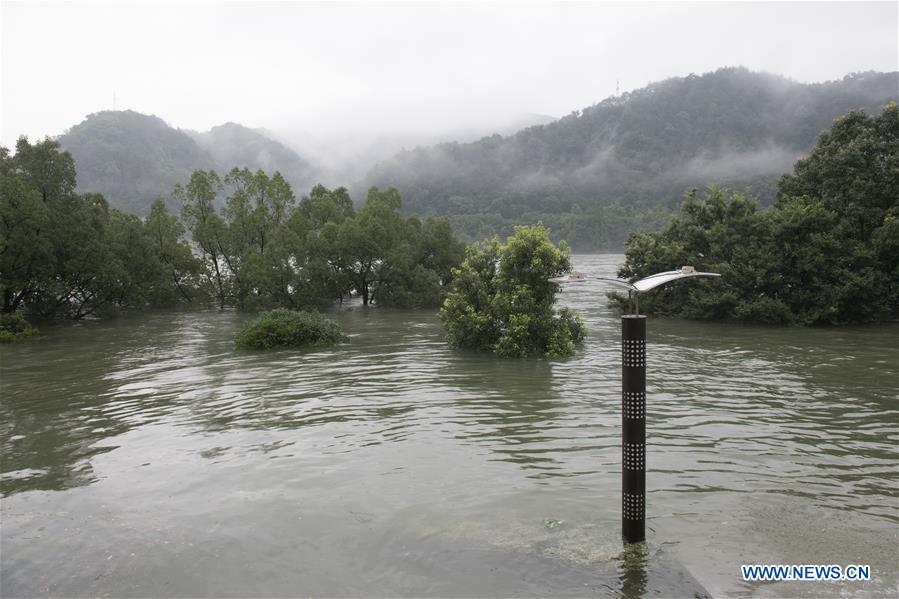 錢塘江流域今年第一波洪水來襲！未來三天中上游水位繼續上漲