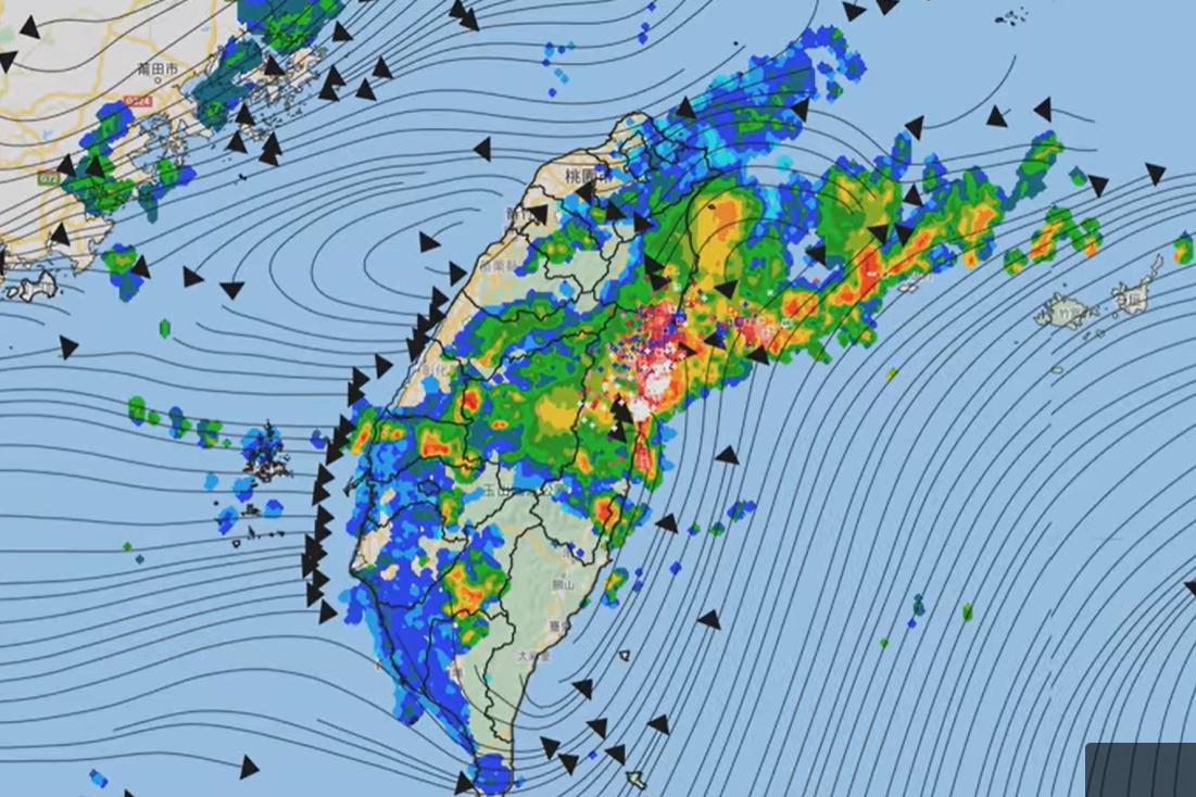 縮時影片看「5月最強降雨」 水庫進帳1210萬噸雨都下在這裡！
