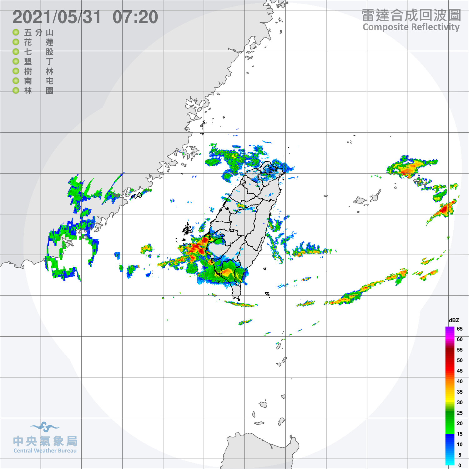 滯留鋒面雨彈預備備 準彩雲颱風還在東南海面飄