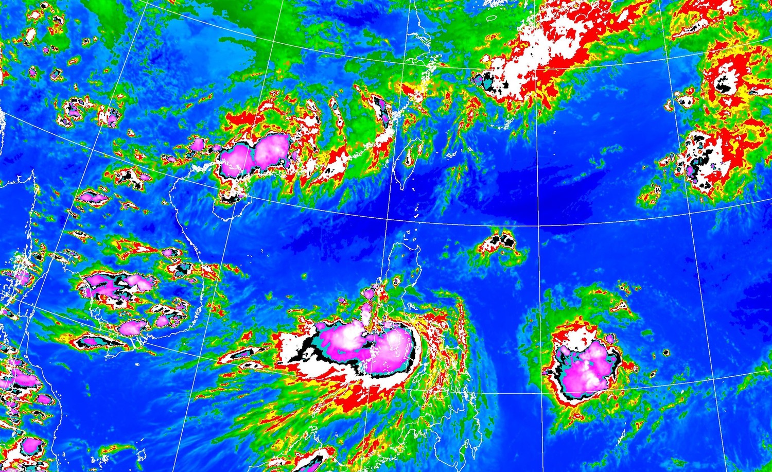 3號颱「彩雲」水氣週五影響台灣！氣象局曝：這2地區有雨