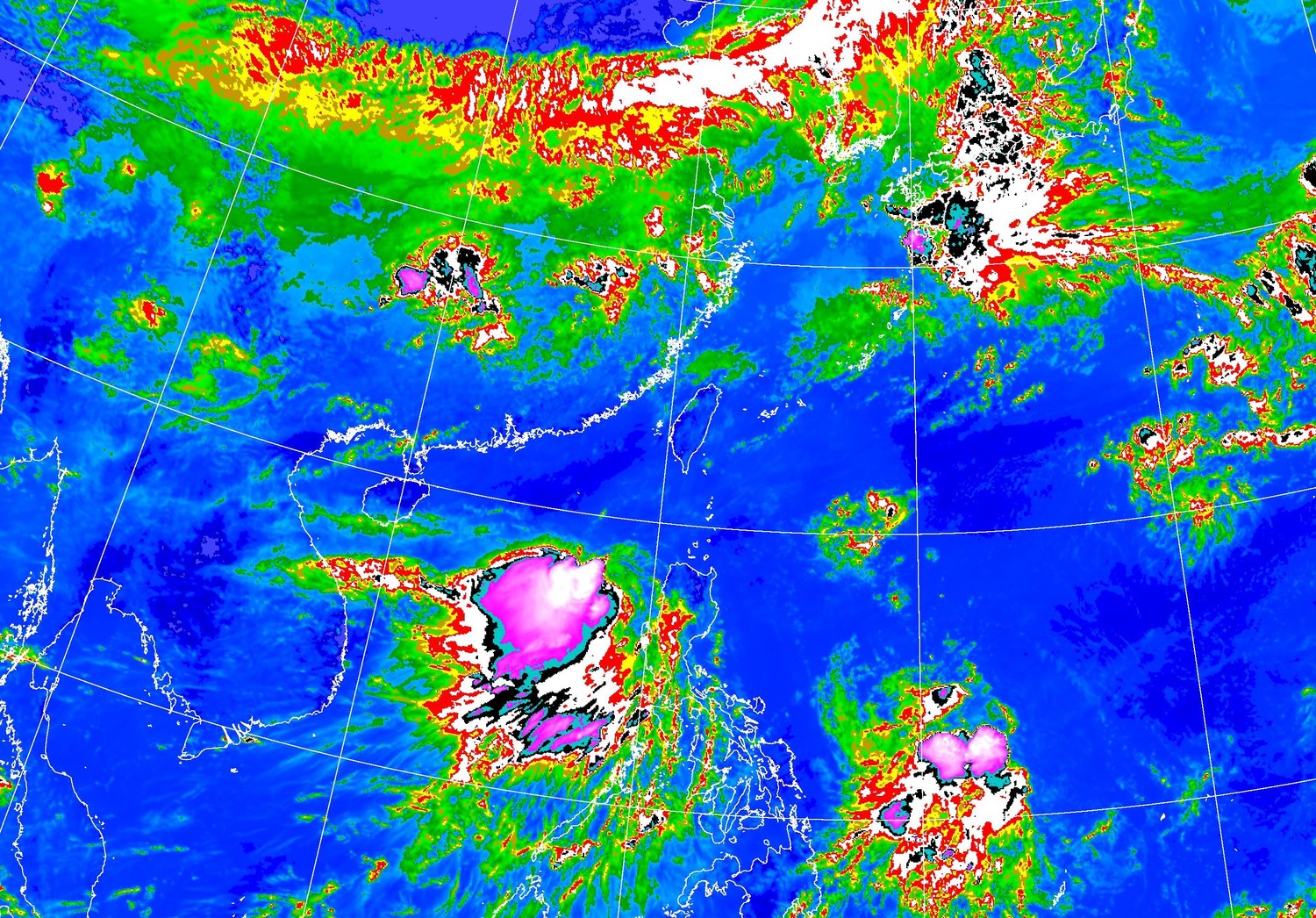 3號颱風「彩雲」明天最接近台灣！氣象局：不排除發海警