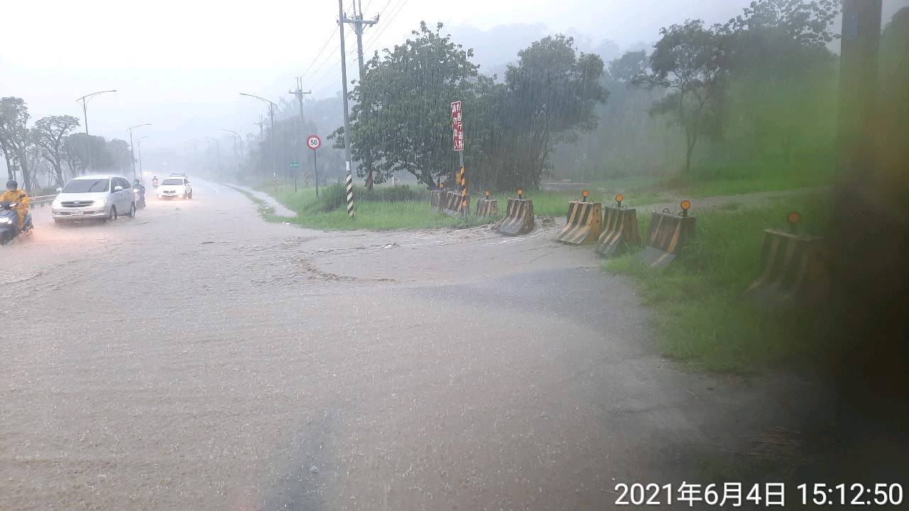 因豪雨新鶯堤外道路段管制　請新北民眾提早配合改道