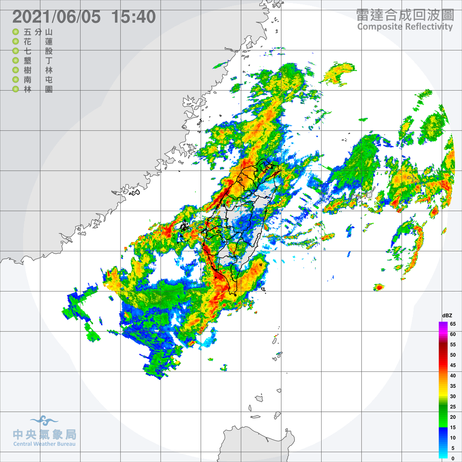 快訊》強對流雲系盤據台灣上空！氣象局：19縣市豪大雨特報
