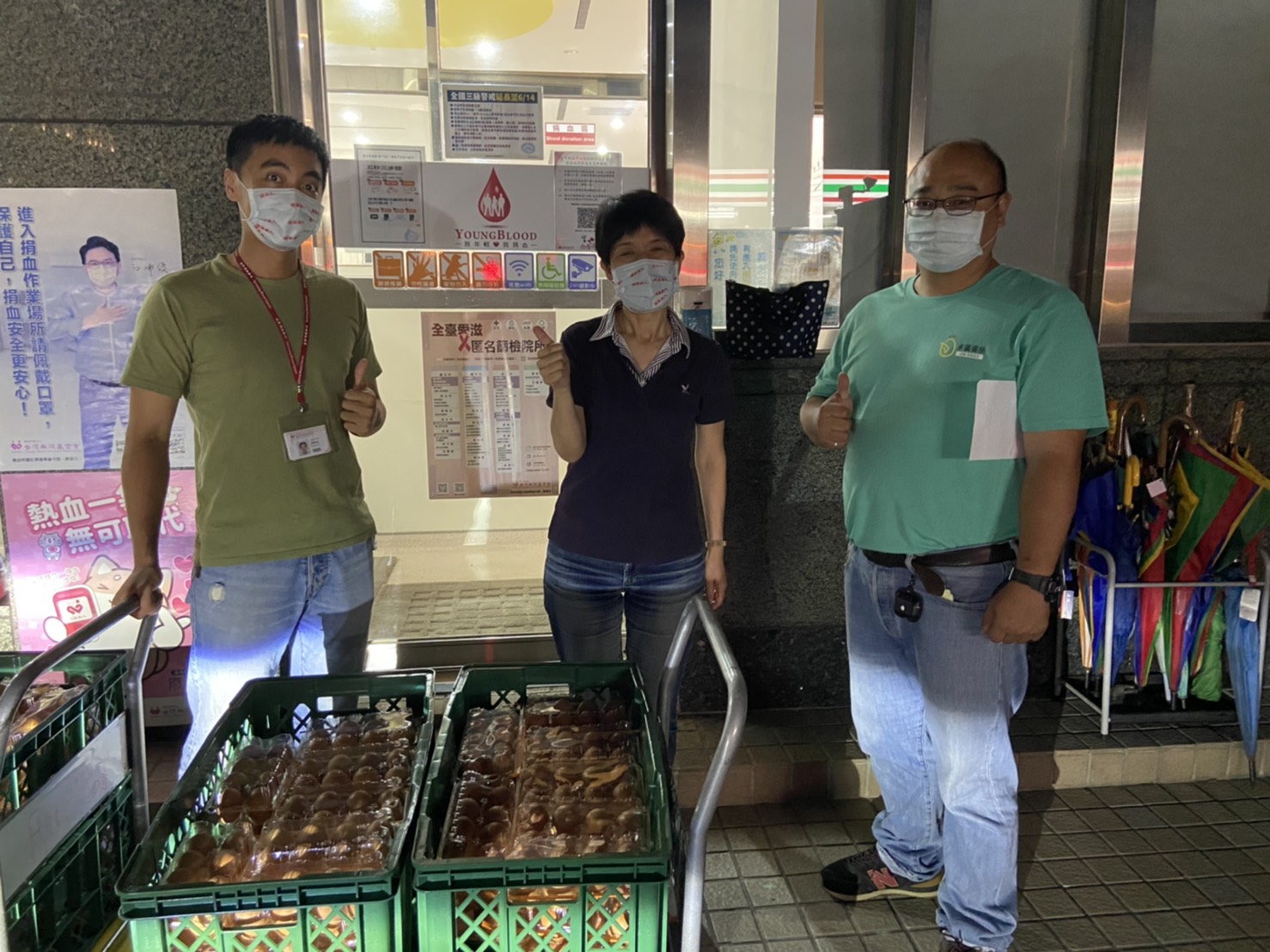 你捐血我加蛋！疫情鬧血荒 蔡其昌、胡明鑫捐2萬4000顆好蛋