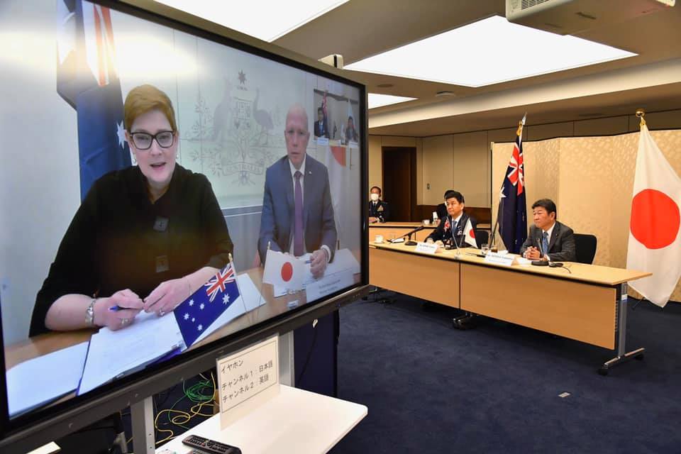 日澳外相、防長「2＋2會談」 首次提及台灣問題、強調台海和平重要性