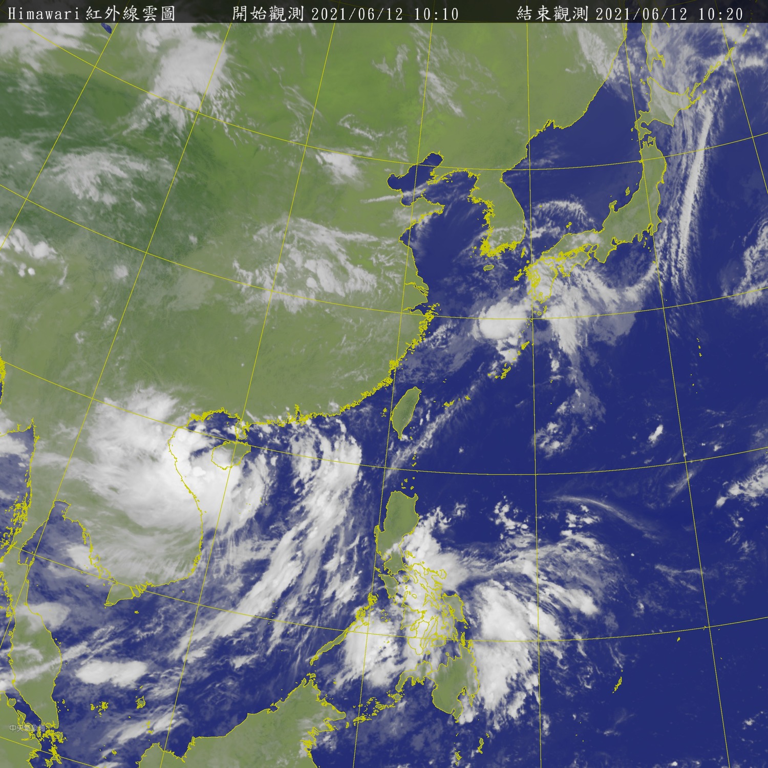 第4號颱風「小熊」有機會形成！有望對台灣帶來水氣