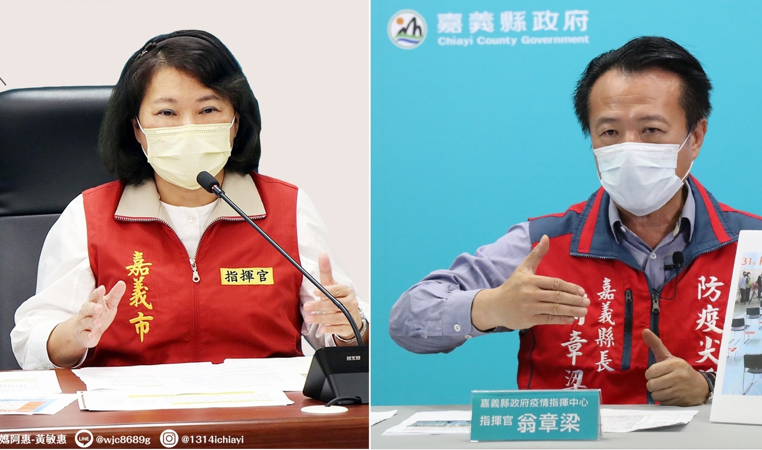 嘉義縣市連5日＋0！黃敏惠：不能鬆懈 翁章梁：嚴格執法