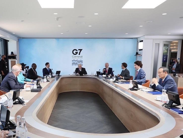 日經亞洲：G7聯合聲明與中共建黨百年相衝 價值觀之爭將長久持續
