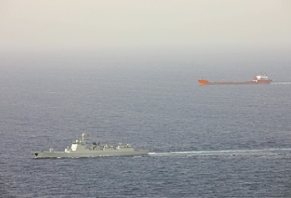 解放軍艦隊群出現東部海域 18日入夜後脫離監控