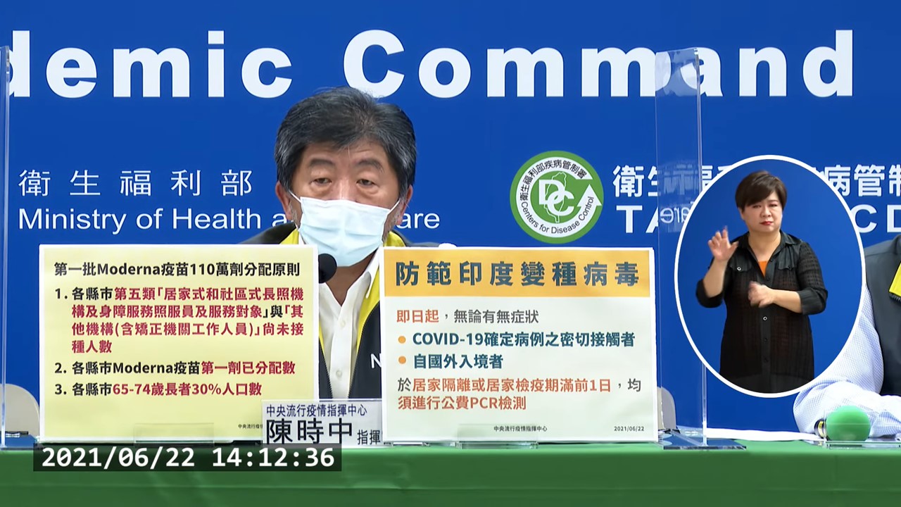 防範印度Delta「入境普篩」！陳時中：國外入境檢疫期滿前1天皆須公費PCR