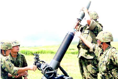 生命有危險！日本陸自120迫砲射出訓練場 地方官要求中止演訓