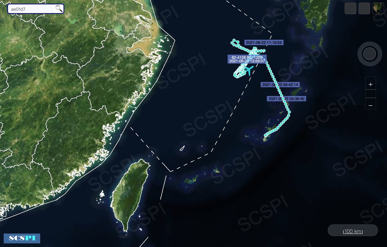 RC-135S北上、RC-135W南下鉗形封鎖中國航路 傳俄艦逼近美國領土