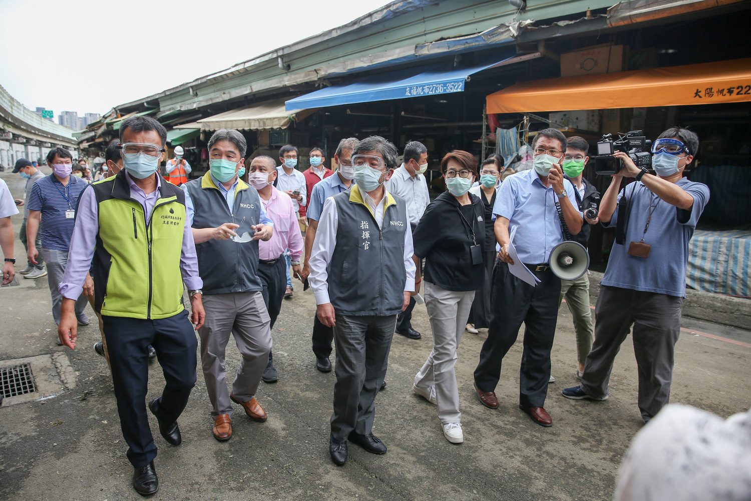 武漢肺炎》北農群聚仍嚴峻！陳時中下午親自視察北市兩大農產市場