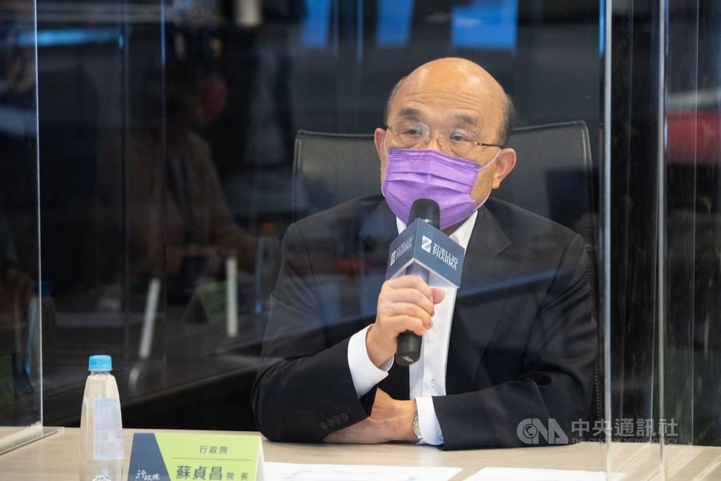 蘇貞昌看疫苗冷鏈有感：請國人珍惜 台灣去年防疫做到世界有目共睹