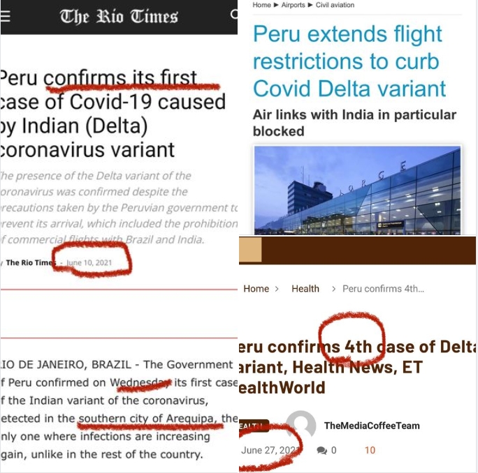超前部署變成「超前祕魯」 羅友志 : Delta 病毒真是境外移入?