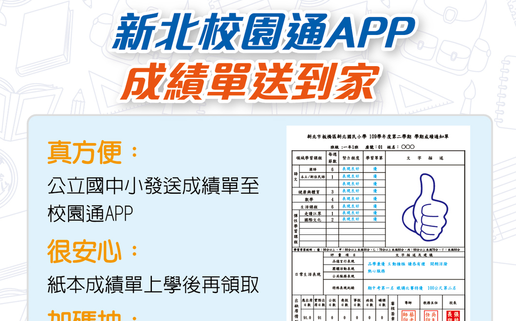 新北校園通app 全國首創電子成績單送到家下載抽ipad 生活 新頭殼newtalk