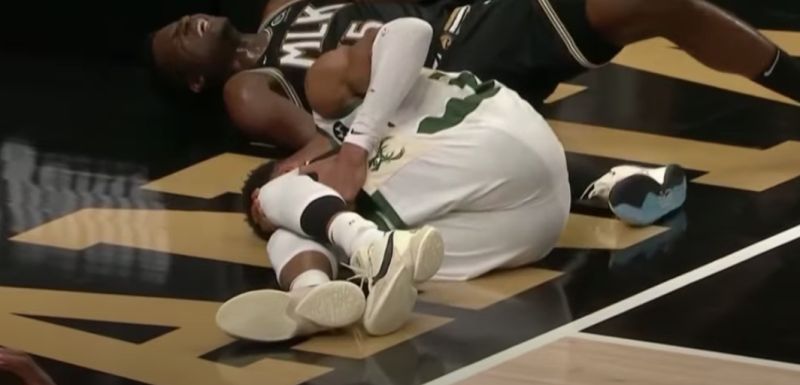 NBA／不妙！字母哥左膝受傷　公鹿拉警報(影)