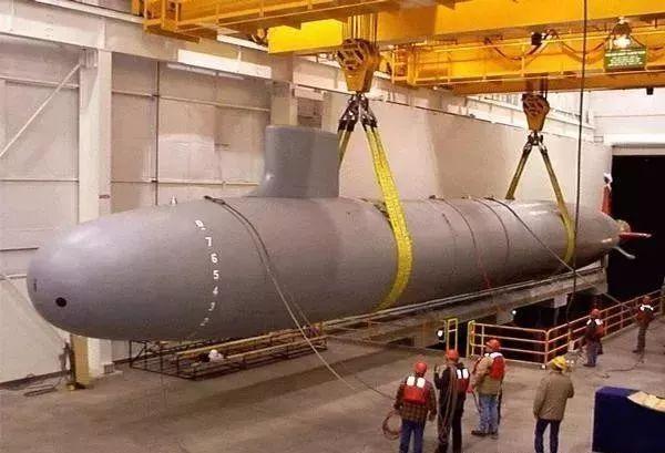 俄羅斯「海神」(Poseidon)核動力無人潛航器。   圖：翻攝陸網 每日頭條
