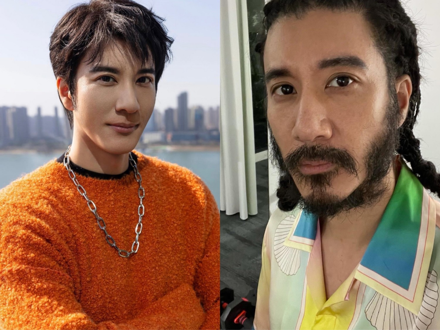 王力宏赴美打完第2劑疫苗！曬照竟驚見「鬍子長到炸出口罩」