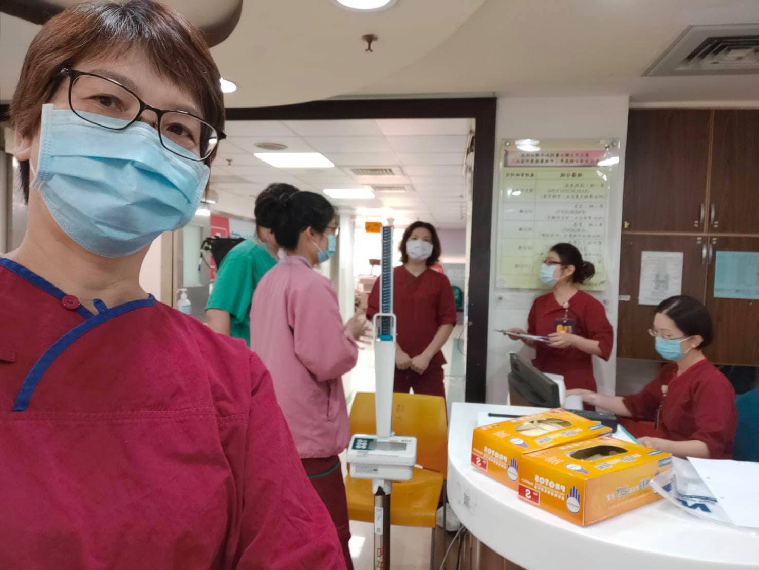 歸功林勝東嗆聲 蔡壁如 ：來和平醫院快篩的人變多了