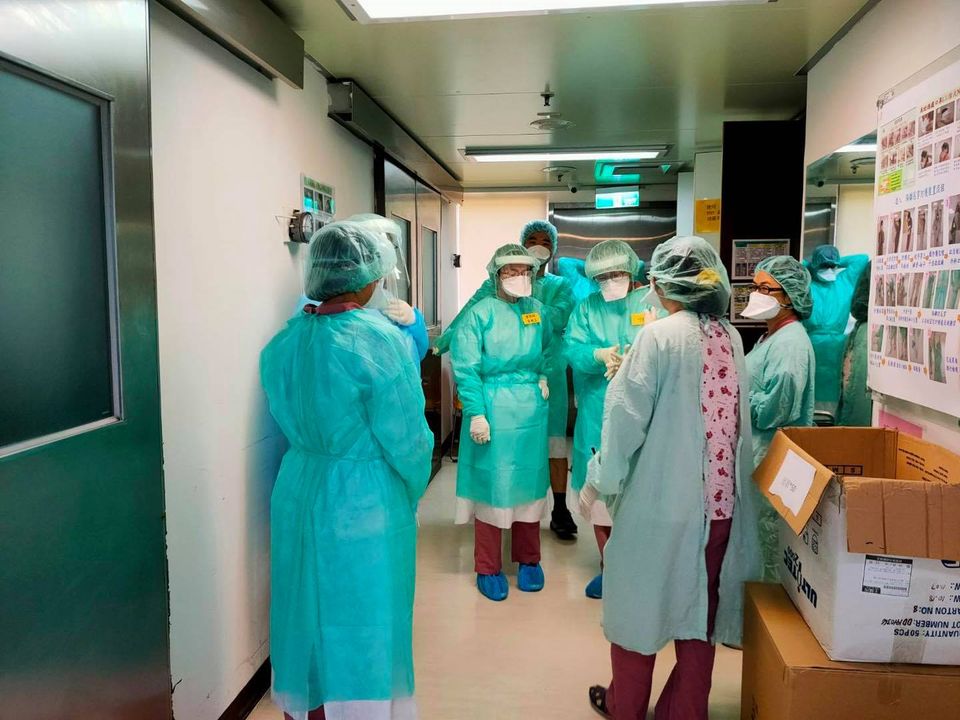 歸功林勝東嗆聲 蔡壁如 ：來和平醫院快篩的人變多了