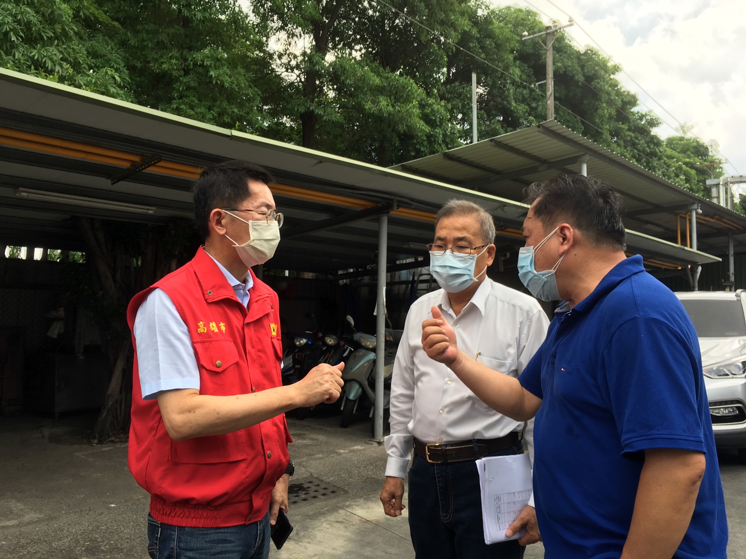 旗山肉品市場施打疫苗造冊浮濫？高市農業局：爆料不實