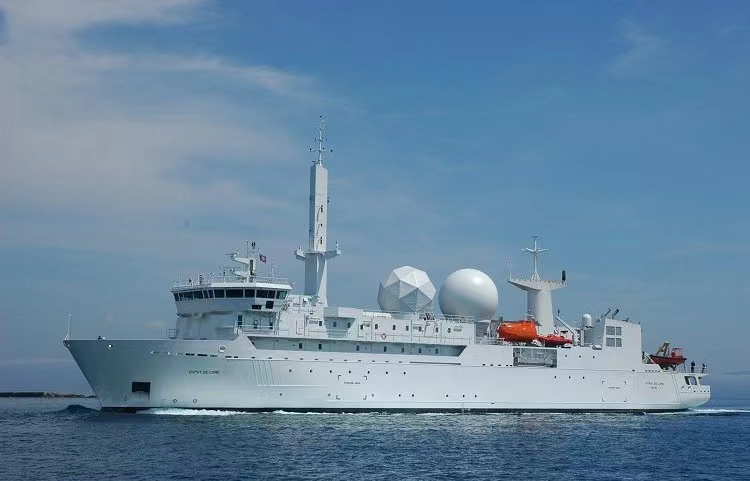 兩巨型雷達引矚目！結束東海電偵 法偵察艦北上間宮海峽