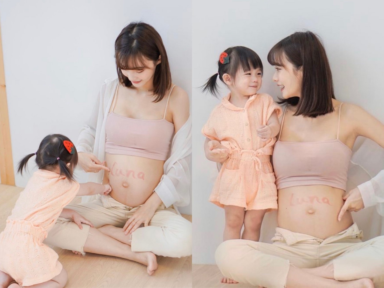 好玄！《大學生》Nina懷二胎  大女兒每天喊「妹妹」