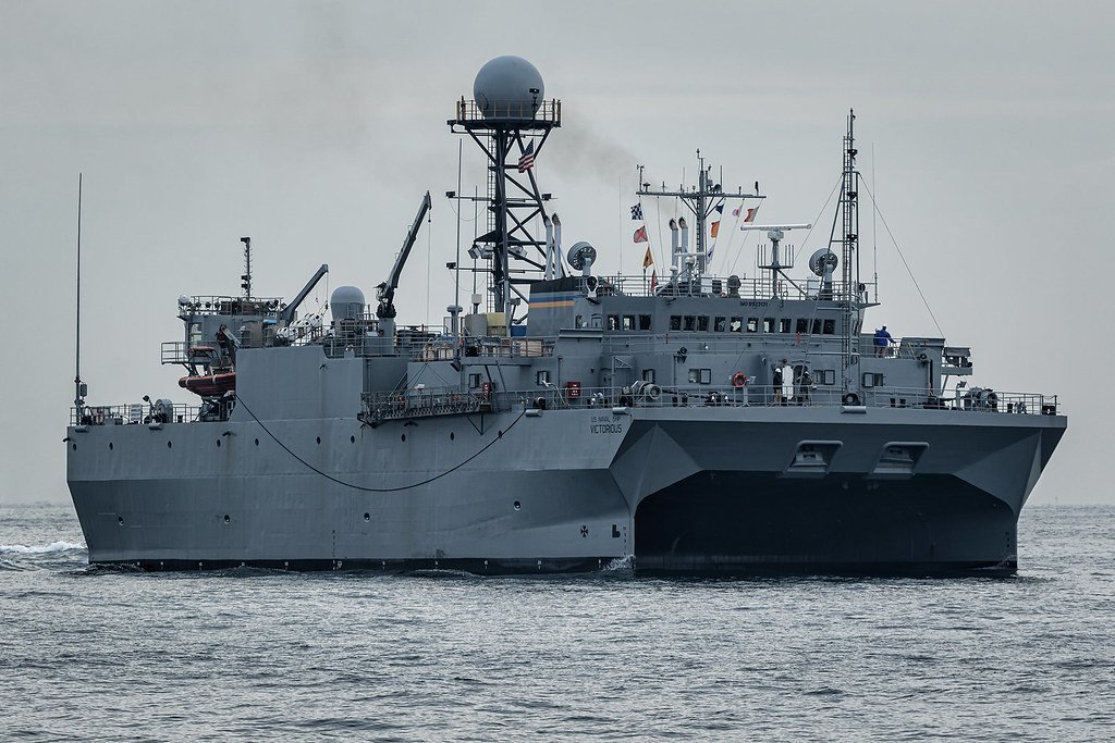 後知後覺！陸智庫控美5艘海監船上半年「逛」南海161天 為核潛艦潛伏做準備 | 中國 - Vimarsana News