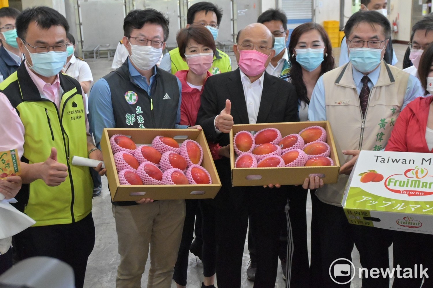 協助水果產銷 蘇貞昌允諾冷鏈物流中心5.6億經費儘速辦理