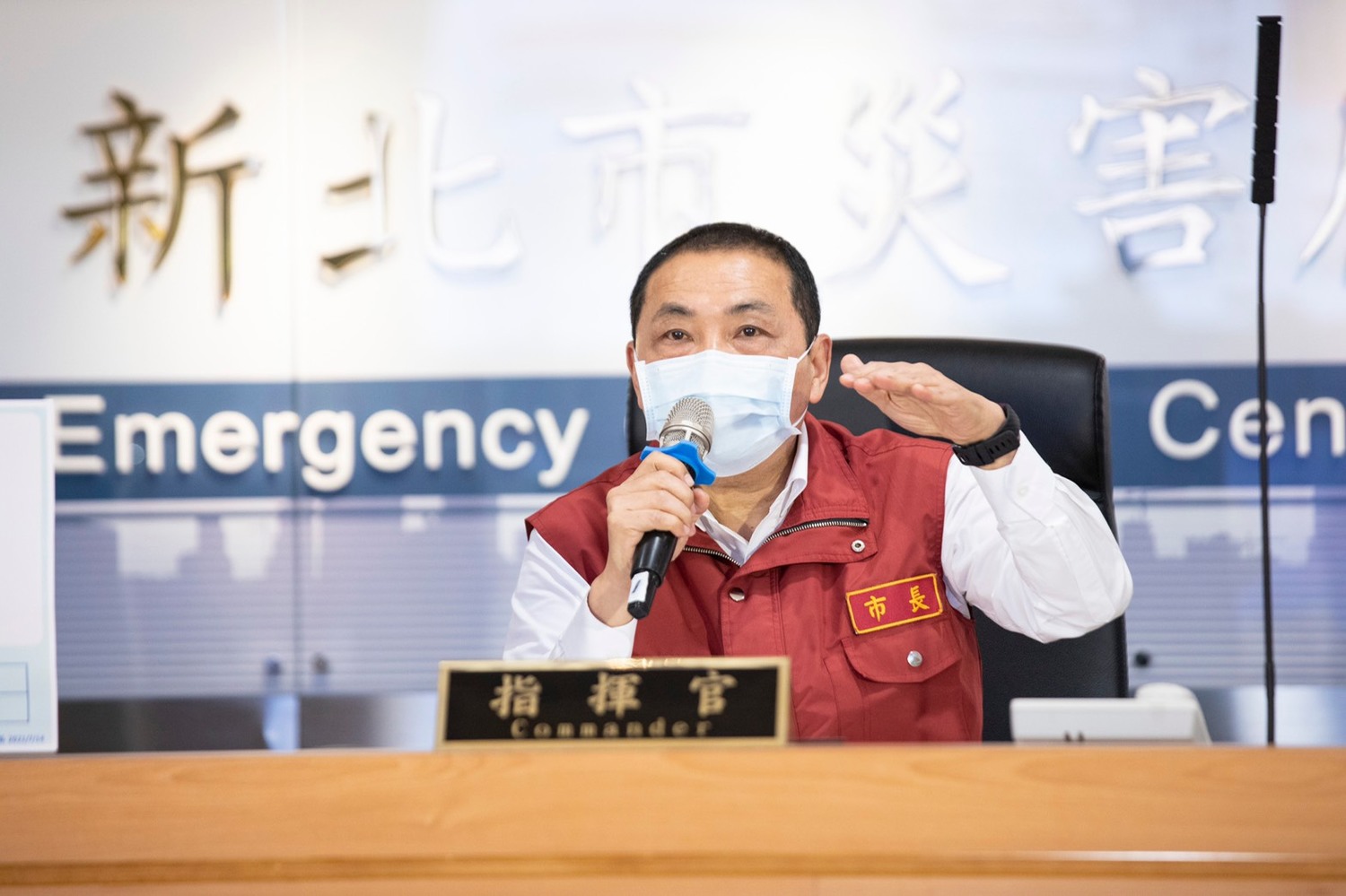 新北時隔66天首見零新增確診 侯友宜：謝謝市民朋友與市府並肩作戰