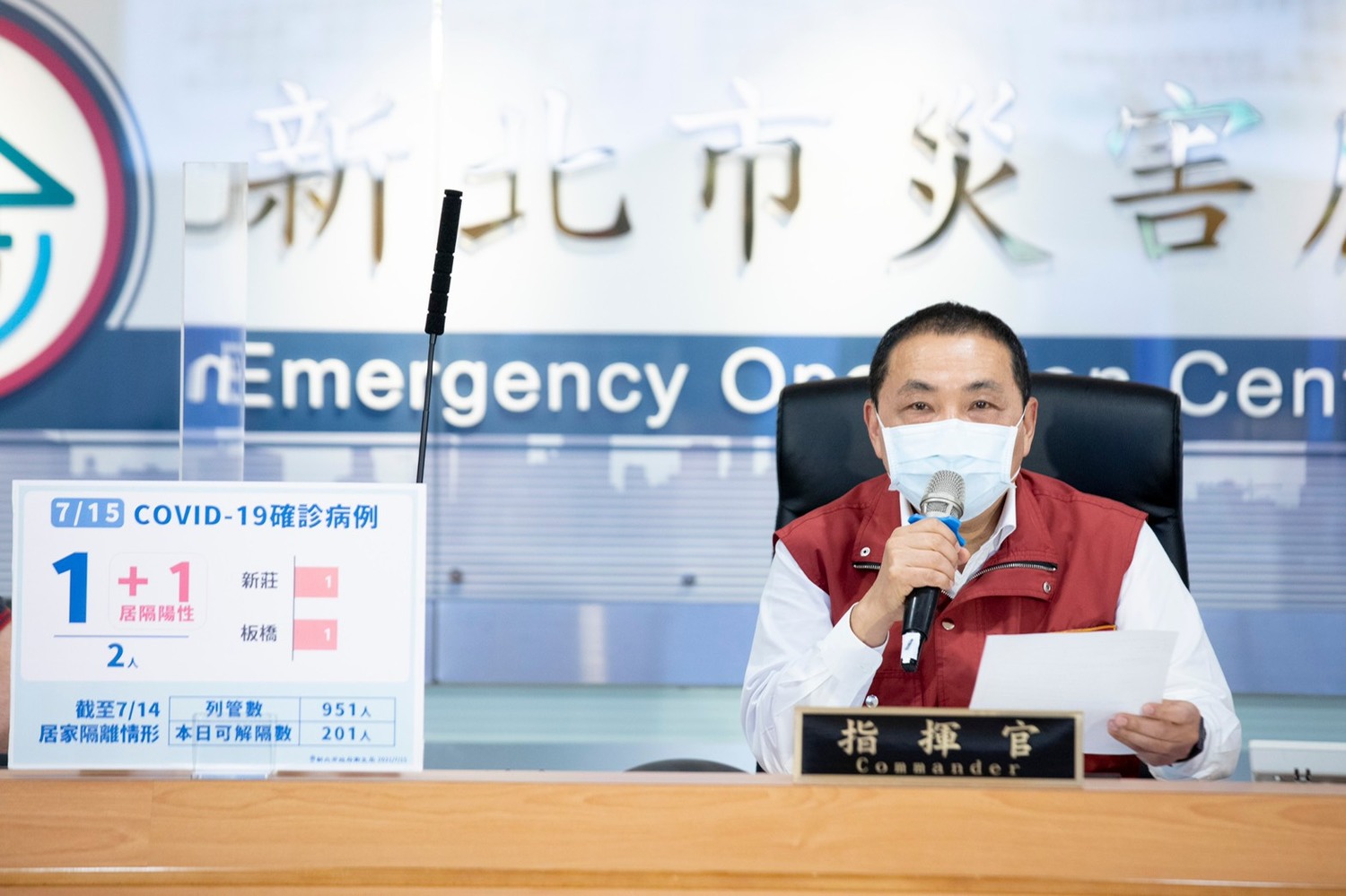 藍營4縣市擬自購疫苗遭台東縣府打臉 侯友宜：樂見以任何方式和政府部門合作買疫苗