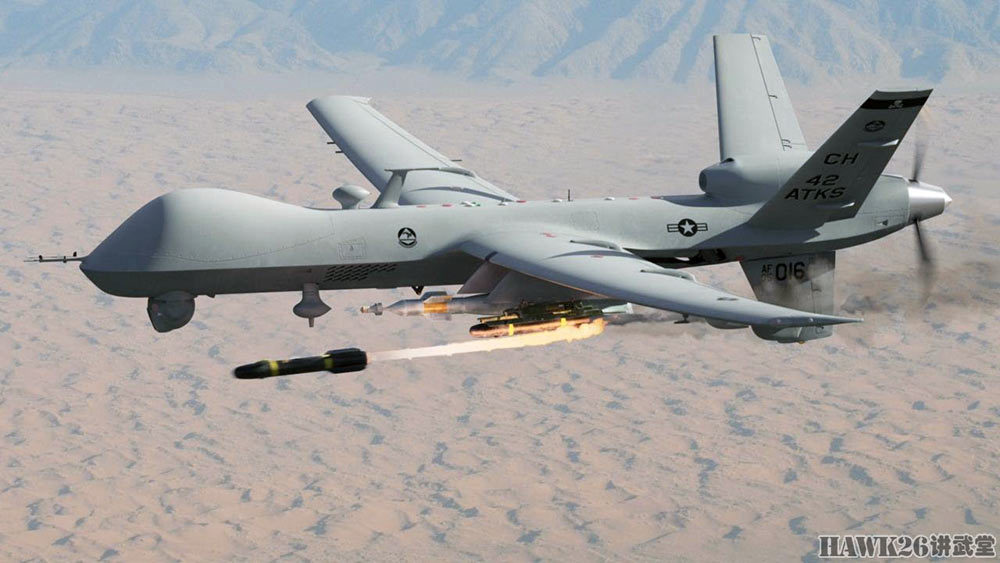 美軍發動無人機空襲，導致阿富汗無辜平民死亡。（示意畫面）   圖：翻攝「HAWK26講武堂」