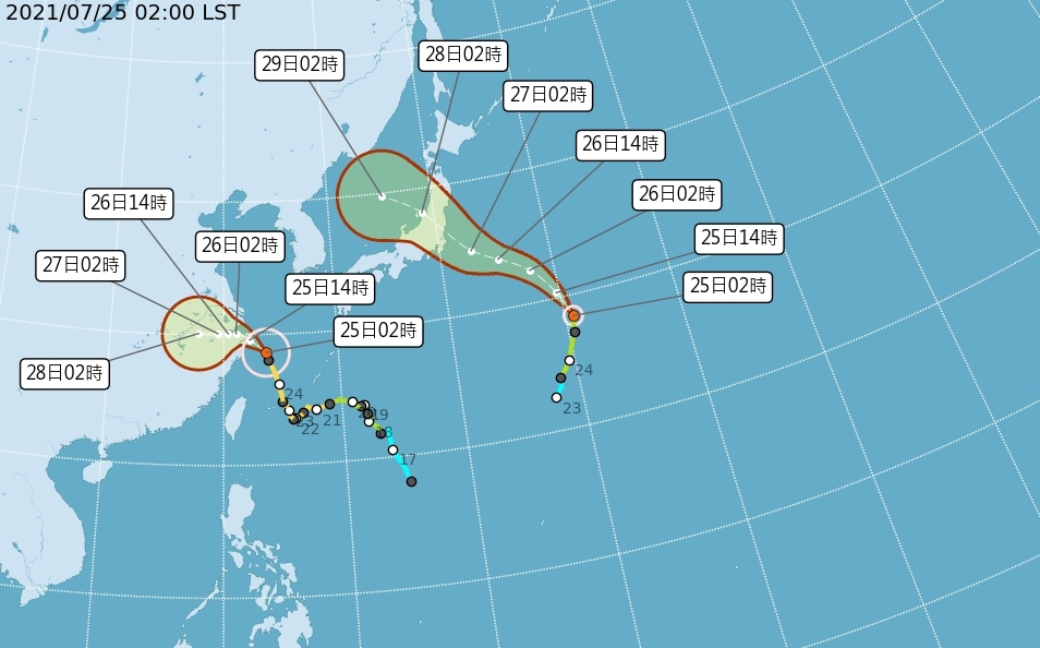 嘉義以南5縣市大雨特報 北東高溫炎熱 沿海當心強風及長浪 | 生活 - Vimarsana News