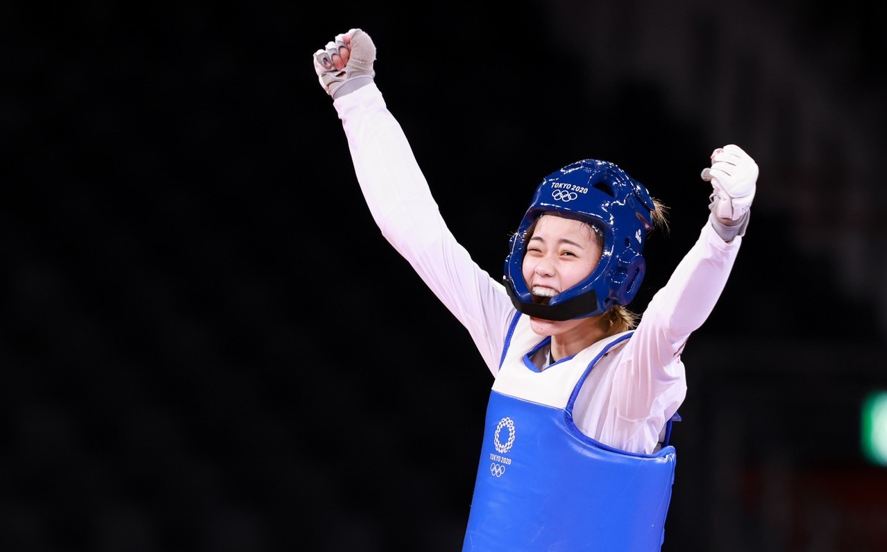 東奧女子跆拳道奪銅  蔡英文恭賀「今晚的＋0，振奮了全台灣！」 | 政治