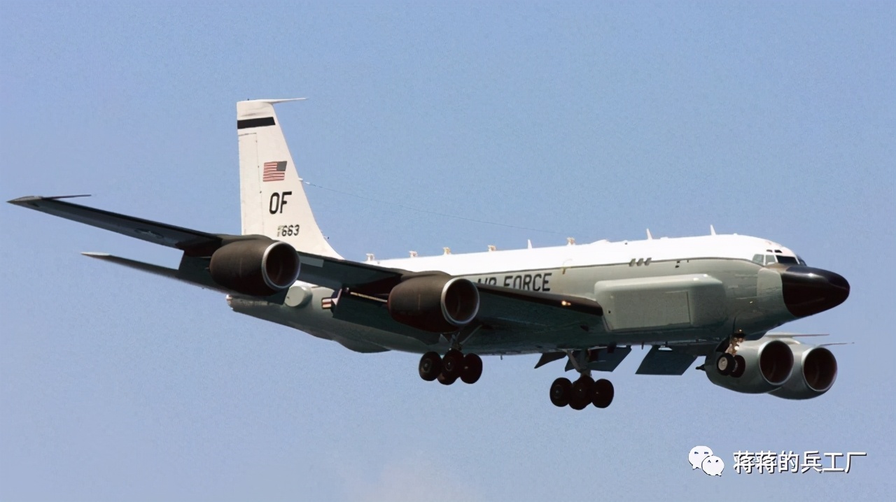 RC-135S「眼鏡蛇球(Cobra Ball)」電子偵察機。   圖：翻攝陸網「蔣蔣的兵工廠」