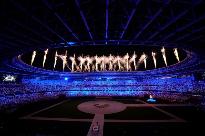 東京奧運閉幕式。（資料照）   圖 :  達志影像 / 美聯社