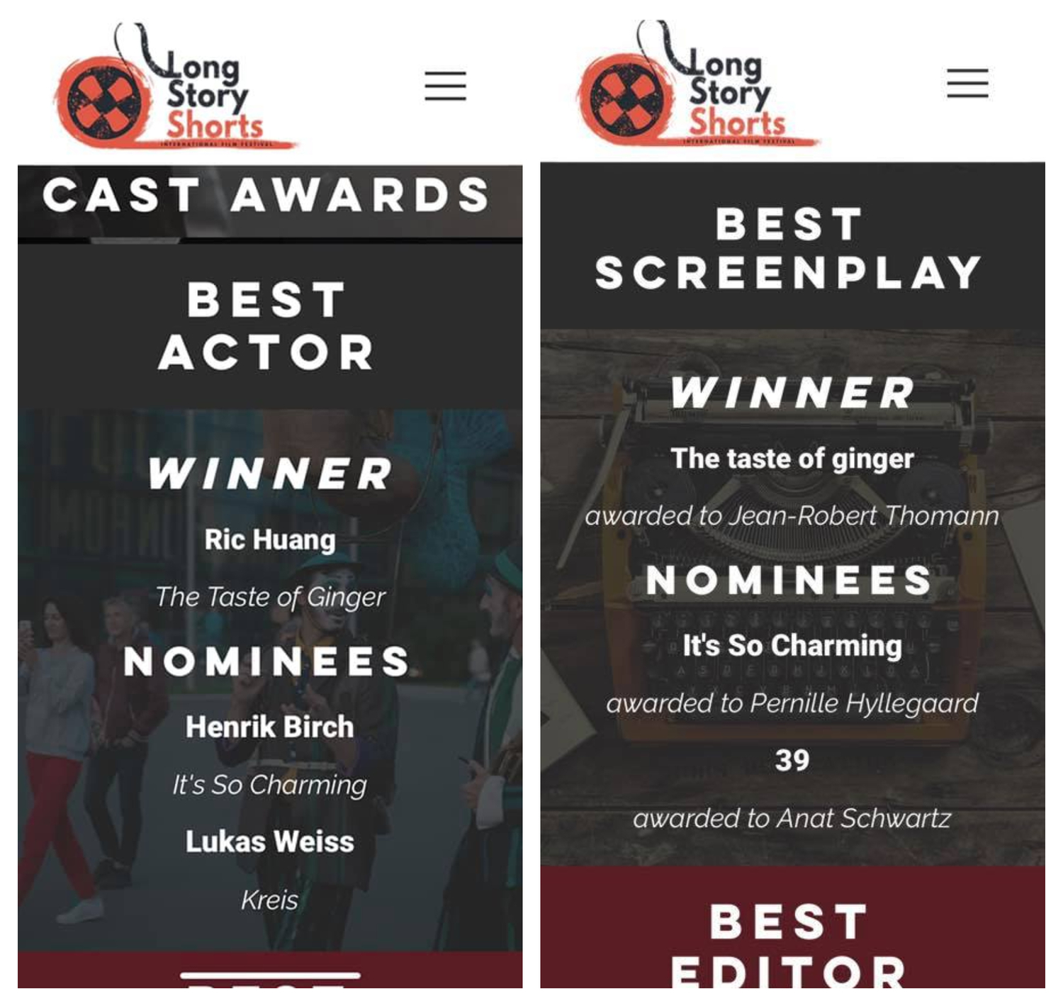 金曲歌王荒山亮連奪2國際影帝 開心直呼 歐買尬 娛樂 新頭殼newtalk