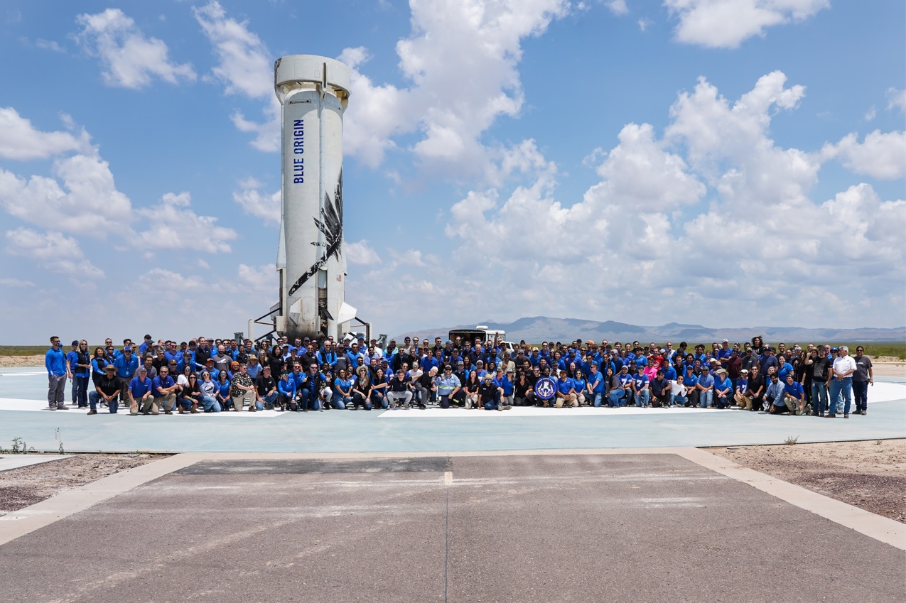 藍色起源（Blue Origin）宣布，10月12日將展開第二趟素人太空之旅。   圖：取自官網